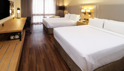 Habitación estándar, 2 camas de matrimonio, Acceso al salón del club