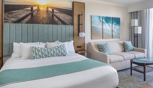 Habitación, 1 cama de matrimonio grande con sofá cama