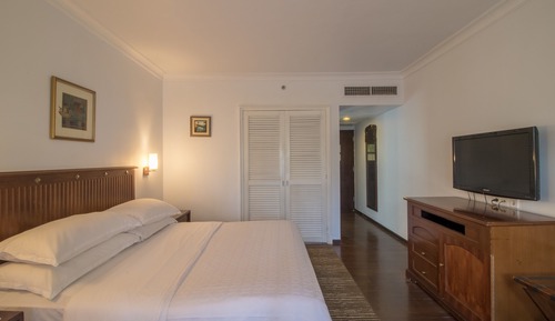 Habitación Deluxe, 1 cama de matrimonio grande, no fumadores, vistas al jardín (Balcony)
