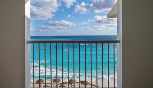 Habitación Deluxe, 1 cama de matrimonio grande, no fumadores, vistas al mar (Balcony)