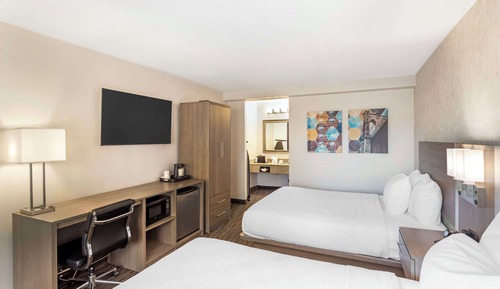 Habitación estándar, 2 camas de matrimonio, no fumadores