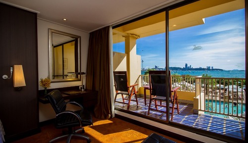 Habitación Premium, 1 cama de matrimonio grande, vistas al mar