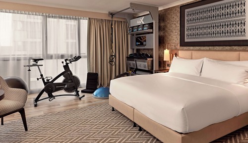 Habitación, 1 cama de matrimonio grande (Fitness)