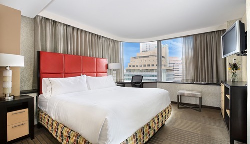 Habitación estándar, 1 cama de matrimonio grande, vistas a la ciudad