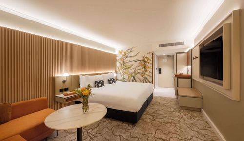 Habitación superior, 1 cama de matrimonio grande