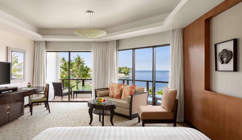 Kinabalu Executive, Suite, 1 cama de matrimonio grande, vistas al mar