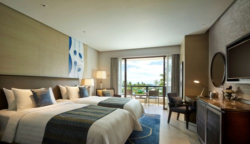 Tanjung Sea View, Habitación con 2 camas individuales