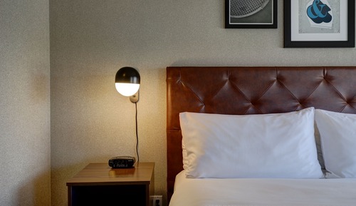 Habitación, 1 cama de matrimonio grande con sofá cama