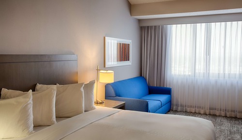 Habitación Deluxe, 1 cama de matrimonio grande con sofá cama, no fumadores