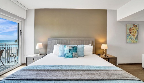 Habitación Premium, 1 cama de matrimonio grande, frente al mar