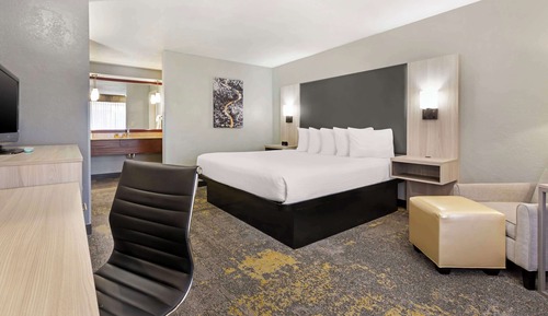 Habitación estándar, 1 cama de matrimonio grande, no fumadores, frigorífico y microondas
