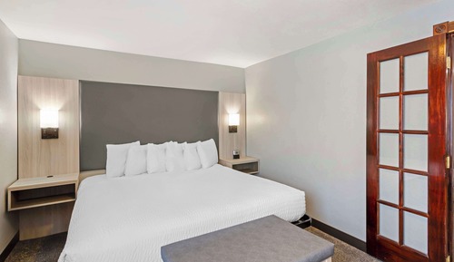 Suite, 1 cama de matrimonio grande, no fumadores, bañera de hidromasaje (with Sofabed)
