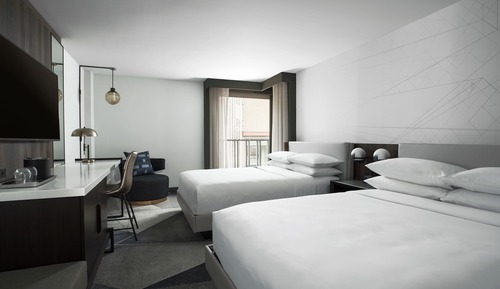 Habitación estándar, 2 camas de matrimonio