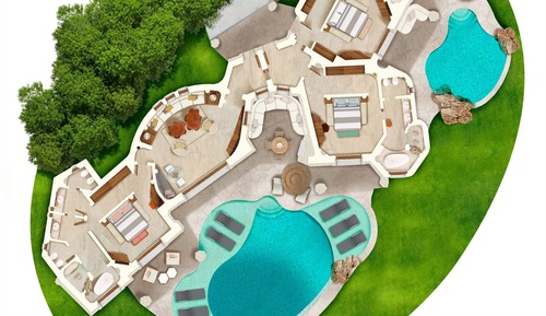 Villa, 3 habitaciones (Pitrizza Pool Villa)