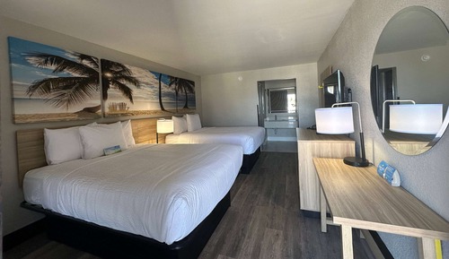 Habitación, 2 camas de matrimonio, no fumadores