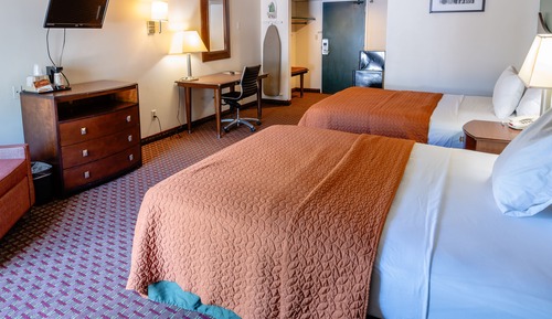 Habitación, 2 camas de matrimonio, accesible para personas con discapacidad, no fumadores