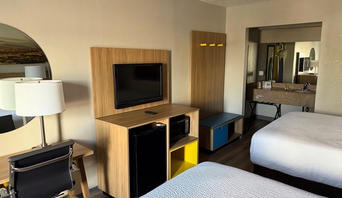 Habitación estándar, 2 camas de matrimonio, fumadores