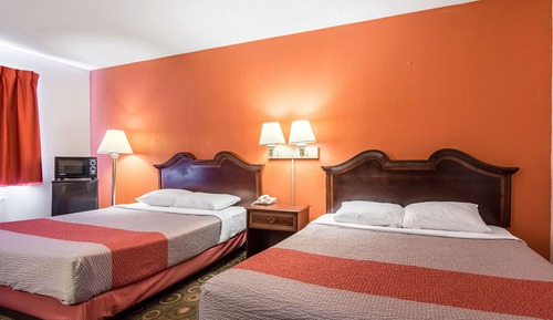 Habitación Deluxe, 2 camas de matrimonio, fumadores, frigorífico y microondas