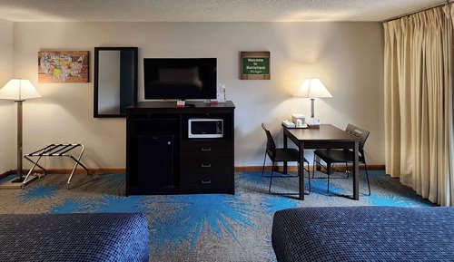 Habitación, 2 camas de matrimonio, accesible para personas con discapacidad, no fumadores