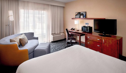 Habitación, 1 cama de matrimonio grande con sofá cama
