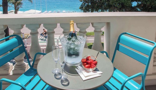 Habitación superior, balcón, vistas al mar