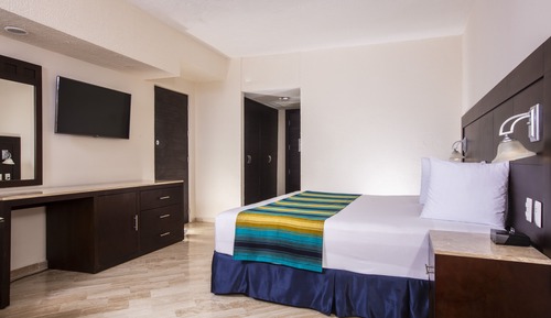 Habitación estándar, 1 cama de matrimonio grande, vistas al mar