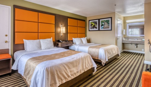 Habitación estándar, 2 camas de matrimonio, no fumadores