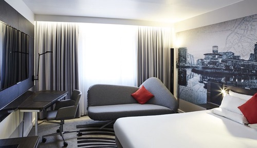 Habitación Deluxe, 1 cama de matrimonio con sofá cama