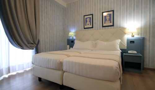 Habitación con 1 cama doble o 2 individuales