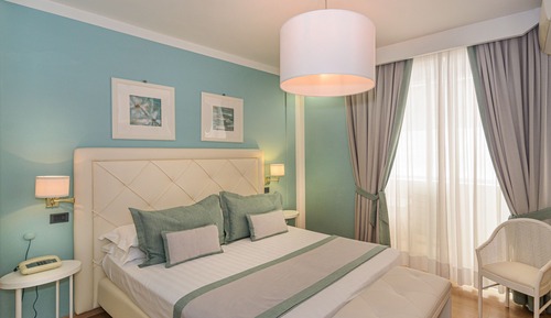 Habitación Confort con 1 cama doble o 2 individuales, baño privado