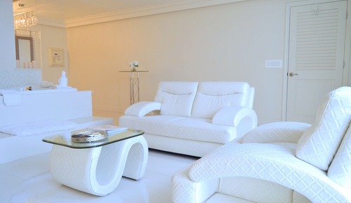 Suite, 1 cama de matrimonio grande, bañera de hidromasaje, vistas a la ciudad