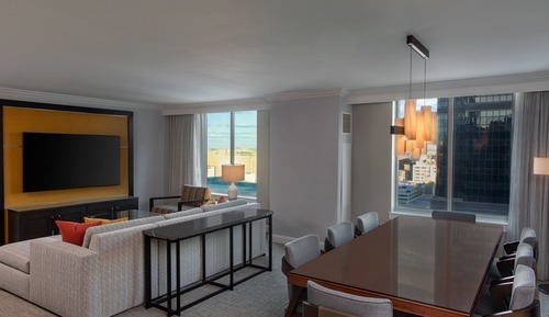 Suite presidencial, 1 cama de matrimonio grande con sofá cama, no fumadores