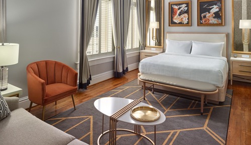 Suite junior, 1 cama de matrimonio grande con sofá cama