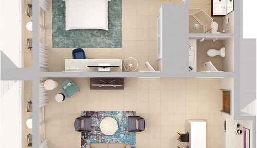 Suite, 1 habitación (Garden Wing)