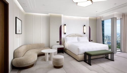 Suite, 2 camas de matrimonio, vistas a la ciudad (Masters Suite)