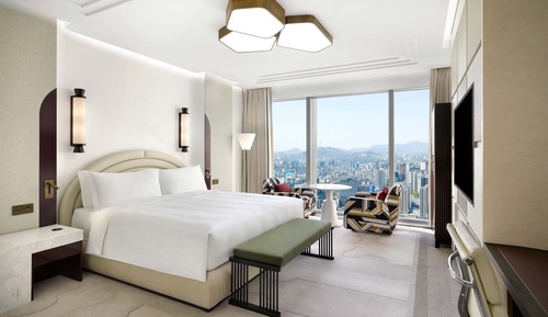 Habitación, 1 cama de matrimonio grande, vistas a la ciudad (Masters)