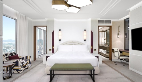 Habitación Grand, 1 cama de matrimonio grande con sofá cama, vistas a la ciudad (Grand Masters Bay)