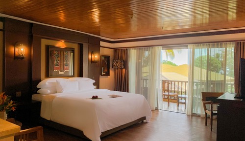 Habitación estándar, 1 cama de matrimonio grande, balcón
