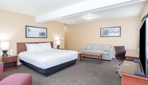 Habitación estándar, 1 cama de matrimonio grande con sofá cama