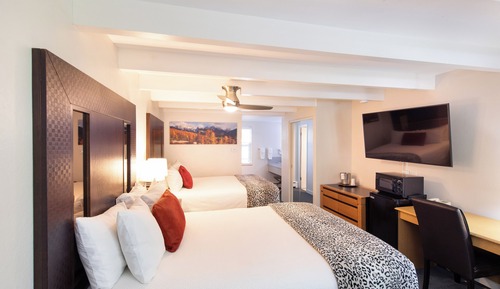 Habitación Deluxe, 2 camas de matrimonio, no fumadores, vistas al río