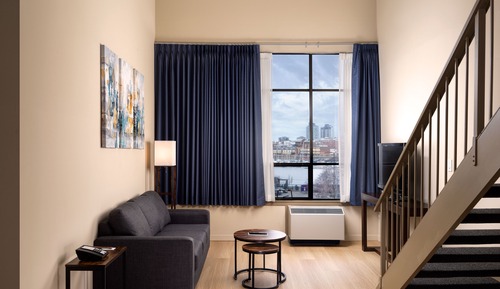 Suite estudio superior, 1 cama de matrimonio grande con sofá cama