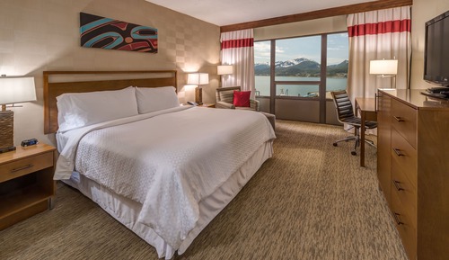 Habitación, 1 cama de matrimonio grande, vistas al mar