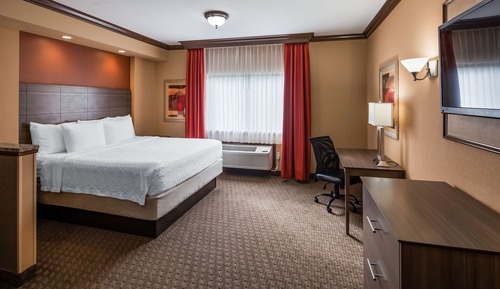 Suite, 1 cama de matrimonio grande, no fumadores (Living Room;Pet Friendly;with Sofabed)