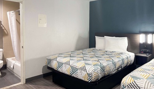 Habitación estándar, 2 camas de matrimonio, no fumadores, cocina básica