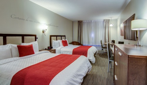 Habitación estándar, 2 camas de matrimonio