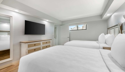 Suite, 2 camas dobles, cocina, frente al mar (with Sofabed)