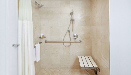 Habitación, 1 cama doble, accesible para personas con discapacidad, no fumadores (Roll-in Shower)