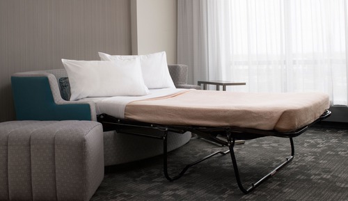 Habitación, 1 cama de matrimonio grande con sofá cama