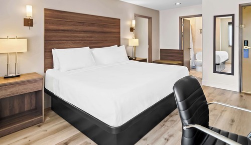Suite, 1 cama de matrimonio grande, no fumadores, frigorífico y microondas (with Sofabed)
