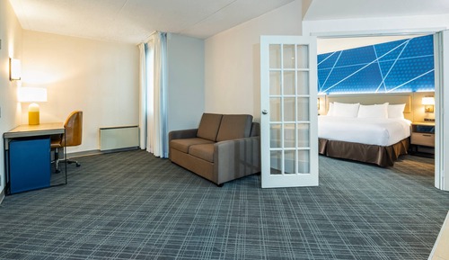 Suite, 1 cama de matrimonio grande con sofá cama, no fumadores (Upgrade)